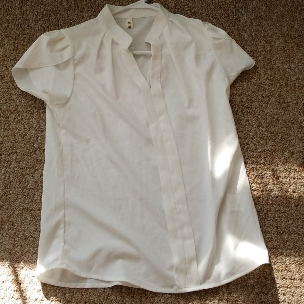 White dress up shirt